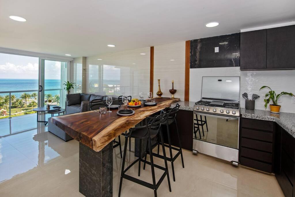Amara, Depa Con Vista Al Mar Appartement Cancún Buitenkant foto