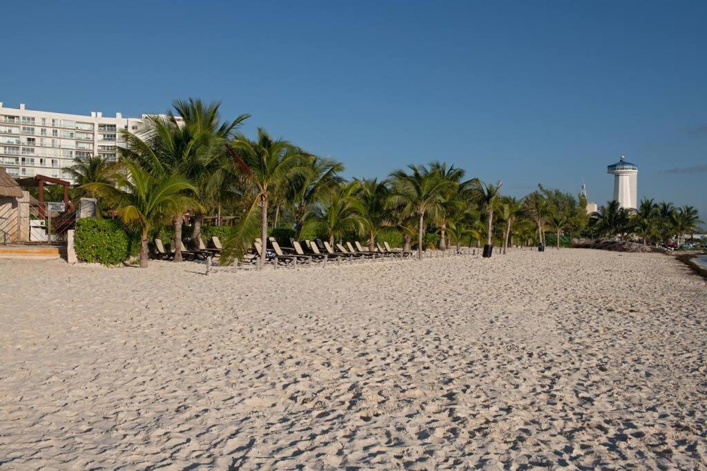 Amara, Depa Con Vista Al Mar Appartement Cancún Buitenkant foto