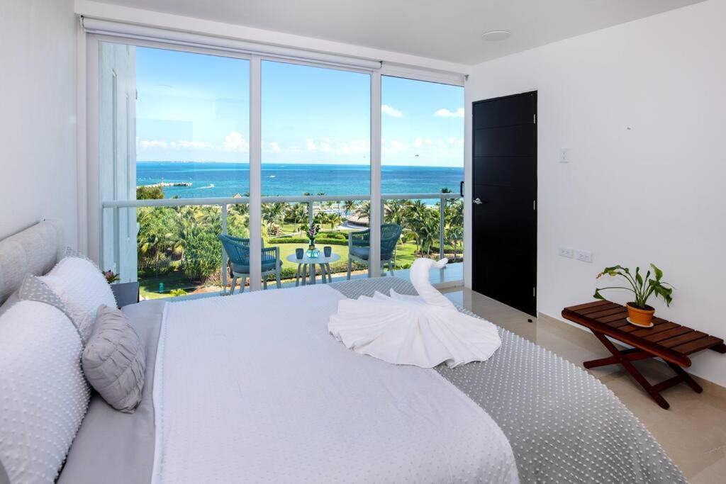 Amara, Depa Con Vista Al Mar Appartement Cancún Buitenkant foto