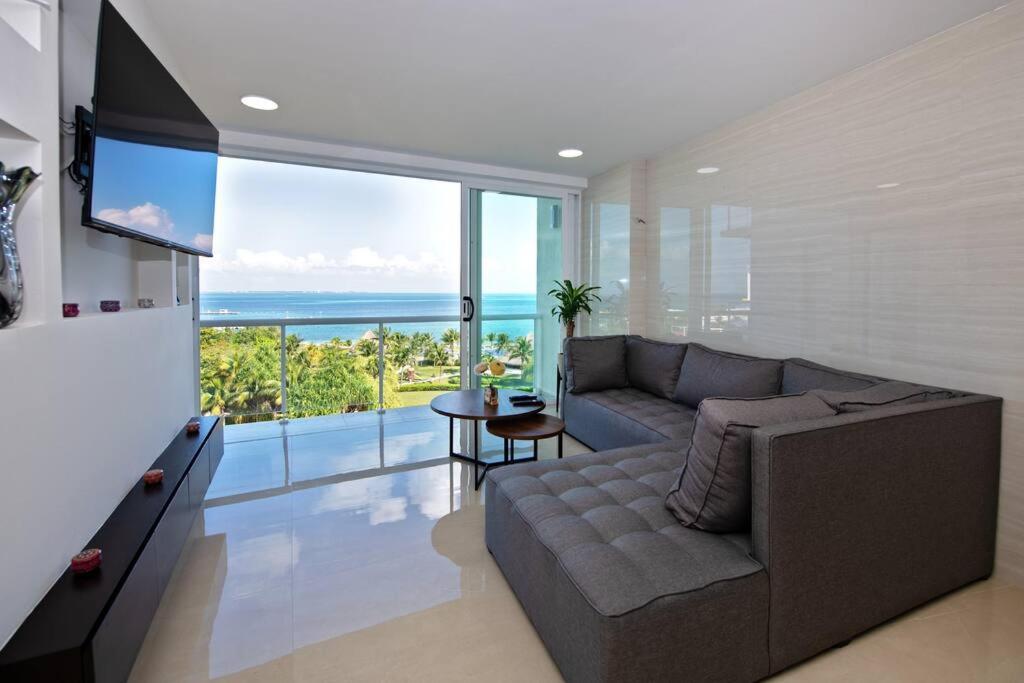 Amara, Depa Con Vista Al Mar Appartement Cancún Buitenkant foto