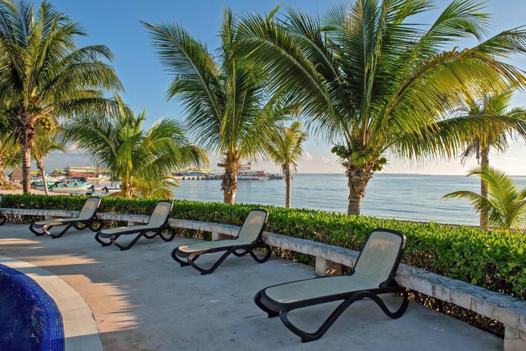 Amara, Depa Con Vista Al Mar Appartement Cancún Buitenkant foto