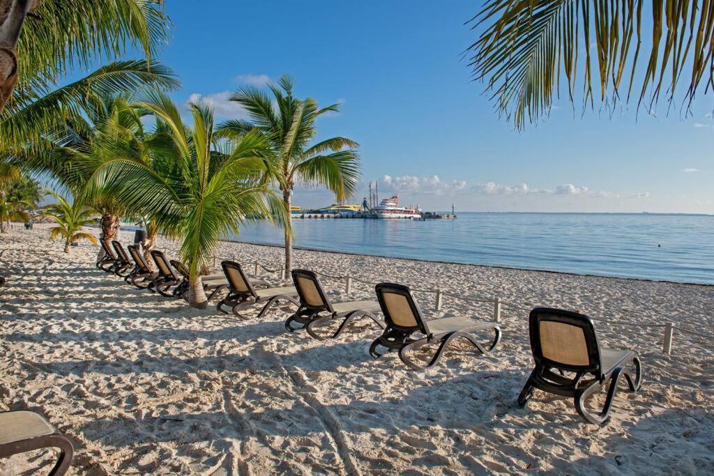 Amara, Depa Con Vista Al Mar Appartement Cancún Buitenkant foto